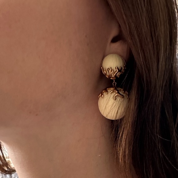 Coral Earrings - Picture 2 of 3